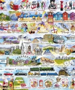 Gibsons Cream Teas & Queuing Puzzel (1000 Stukjes)