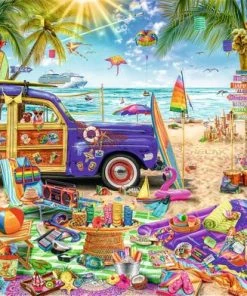 Trefl Puzzel Tropische Vakantie: 2000 Stukjes 5 Trefl Puzzel Tropische Vakantie: 2000 Stukjes -Goedkope puzzels winkel 550x392 44