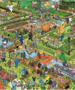 Jan Van Haasteren Puzzelbundel - 2 Stuks - De Drogisterij 1000 Stukjes & Volkstuintjes 1000 Stukjes -Goedkope puzzels winkel 550x393 3