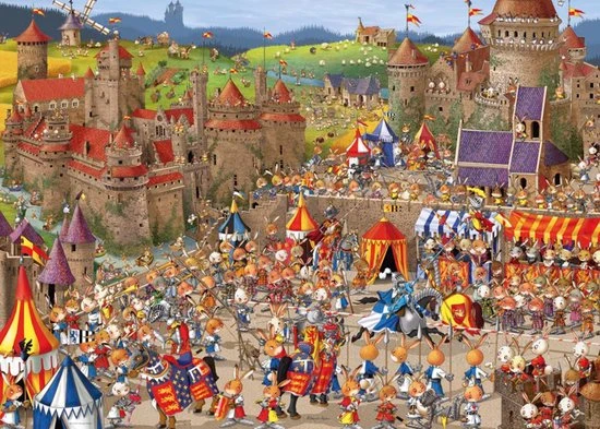 Heye Legpuzzel Bunny Battles Van Ruyer Met 1000 Stukjes 1 Heye Legpuzzel Bunny Battles Van Ruyer Met 1000 Stukjes