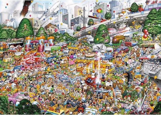 Gibsons I Love Car Boot Sales Puzzel (1000 Stukjes) 1 Gibsons I Love Car Boot Sales Puzzel (1000 Stukjes)