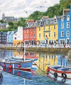 Gibsons Tobermory Puzzel (1000 Stukjes)