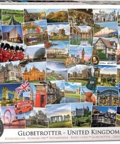 Eurographics Puzzel United Kingdom - Globetrotter - 1000 Stukjes