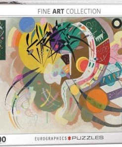 Eurographics Puzzel Dominant Curve - 1000 Stukjes