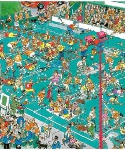 Jumbo Jan Van Haasteren Sportpuzzelbundel - 2 Stuks - Hockey Kampioenschappen 1000 Stukjes & WK Vrouwenvoetbal 1000 Stukjes -Goedkope puzzels winkel 550x396 16