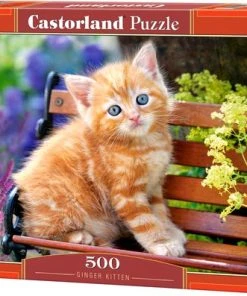 Castorland Ginger Kitten - Puzzel (500)
