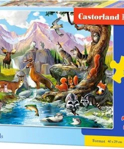Castorland Forest Animals - 70pcs