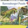 Ravensburger Heersers Van De Oertijd - Drie Puzzels Van 49 Stukjes