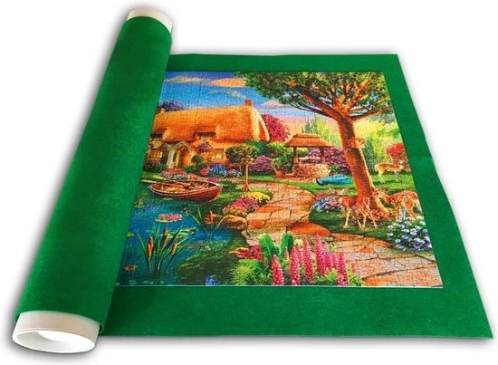 Jig Puz Puzzelopbergsysteem- Oprolbaar - 300 Tot En Met 1000 Stukjes - Jig & Puz 2 Jig Puz Puzzelopbergsysteem- Oprolbaar - 300 Tot En Met 1000 Stukjes - Jig & Puz - Afbeelding 2