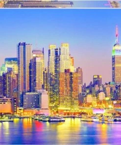 Legpuzzel - Manhattan Bij Nacht - 1500 Stukjes - Educa Puzzel