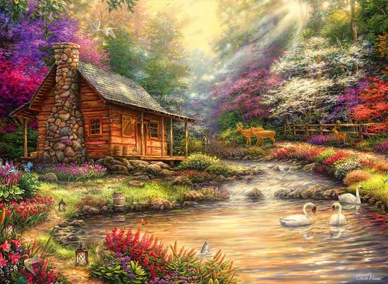 Grafika Chuck Pinson - Brookside Retreat 1 Grafika Chuck Pinson - Brookside Retreat