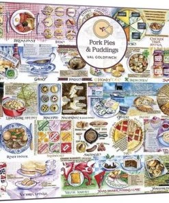 Gibsons Pork Pies & Puddings Puzzel (1000 Stukjes)