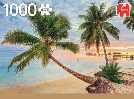 Jumbo Premium Collection Puzzel Frans Polynesië - Legpuzzel - 1000 Stukjes 5 Jumbo Premium Collection Puzzel Frans Polynesië - Legpuzzel - 1000 Stukjes - Afbeelding 5