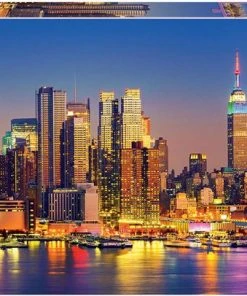 Legpuzzel - Manhattan Bij Nacht - 1500 Stukjes - Educa Puzzel -Goedkope puzzels winkel 550x406 10