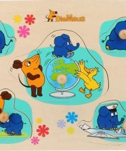 Small Foot Company The Mouse - Puzzle With The Elephant "Die Maus"
