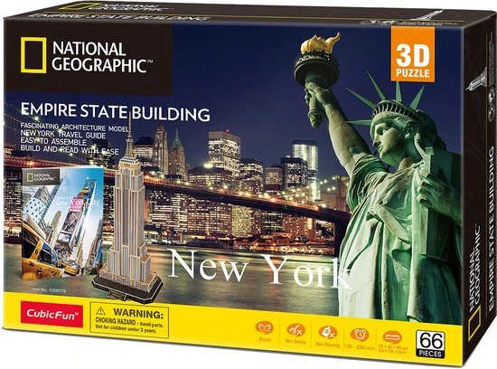 Van Der Meulen 3d Puzzel The Empire State Building 3 Van Der Meulen 3d Puzzel The Empire State Building - Afbeelding 3