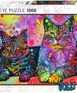 Heye Dean Russo Devoted 2 Cats Puzzel 1000 Stukjes