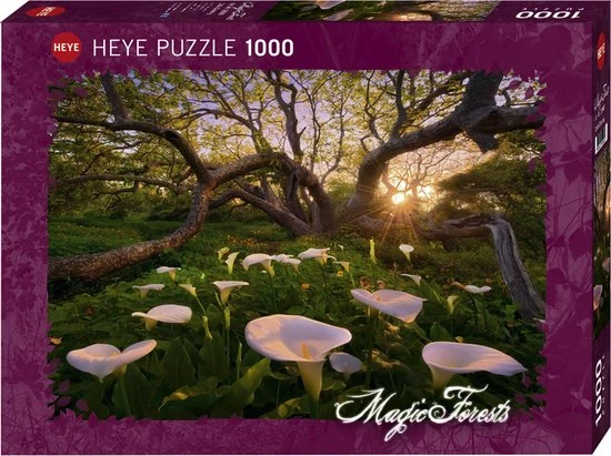 Heye Puzzel Magic Forest Calla Clearing - 1000 Stukjes 2 Heye Puzzel Magic Forest Calla Clearing - 1000 Stukjes - Afbeelding 2
