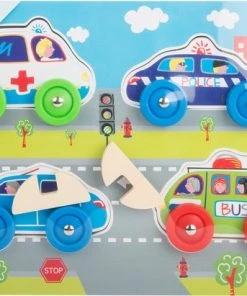 Small Foot Company 3D Puzzel Auto's - Houten Speelgoed Auto -Goedkope puzzels winkel 550x411 7