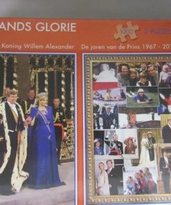 Jumbo Puzzel Hollands Glorie: Koning Willem - Legpuzzel - 2x1000 Stukjes