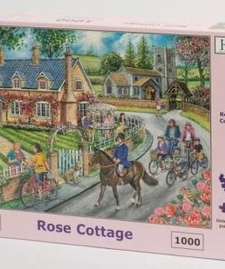 House Of Puzzles Legpuzzel - 1000 Stukjes - Rose Cottage - House Of Puzzels