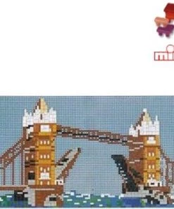 Stick-it Tower Bridge, Ca. 2.000 Steentjes, Compatibel Met Ministeck
