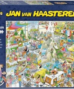 Jan Van Haasteren De Vakantiebeurs Puzzel - 1000 Stukjes -Goedkope puzzels winkel 550x416 5