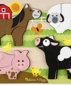 Melissa & Doug Boerderij Legpuzzel Met Dikke Stukken