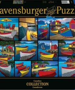 Ravensburger Puzzel Canadian Collection On The Water - Legpuzzel - 1000 Stukjes