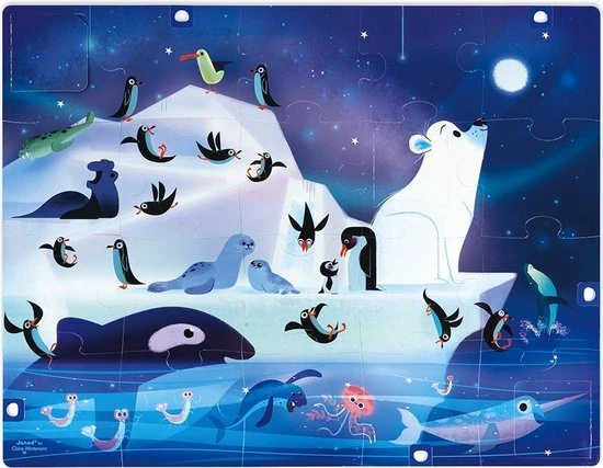 Janod Verrassingspuzzel - Onder De Sterren 4 Janod Verrassingspuzzel - Onder De Sterren - Afbeelding 4