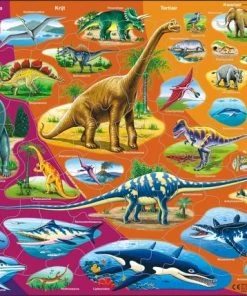 Larsen Legpuzzel Maxi Historie Natuur 85 Stukjes