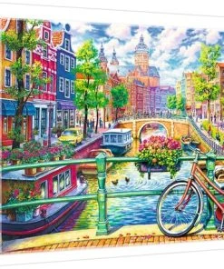 Trefl Amsterdamse Grachten Puzzel - 1500 Stukjes