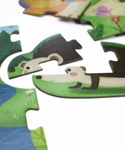 MiDeer Pinwheel Hoge Kwaliteit Mijn Eerste Lange Puzzel 94*21CM 30 Extra Grote En Dikke Stuks - Ruimte: Ruimteschip + Raket + Constellatie + Satelliet - Vloer Puzzel Voor 2 Jaar+ - Vloer Puzzel Voor Peuter Vanaf 2 Jaar -Goedkope puzzels winkel 550x430 2