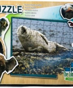 The Comedy Wildlife Puzzel Comedy Wildlife Lachende Zeehond 100 Stukjes