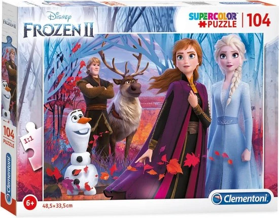 Disney Clementoni Legpuzzel Frozen 2 Junior Karton 104 Stukjes 5 Disney Clementoni Legpuzzel Frozen 2 Junior Karton 104 Stukjes - Afbeelding 5