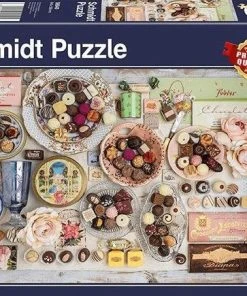 Schmidt Puzzel Nostalgische Chocolade, 1500 Stukjes - Puzzel