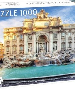 Tactic Puzzel Around The World: Trevi Fountain Rome - 1000 Stukjes