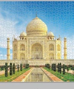 Happy Puzzle Taj Mahal Puzzel Volwassenen 1000 Stukjes - Legpuzzels Puzzle Kinderen - Jigsaw Puzzels Creative - Speelgoed Hobby Voor Volwassenen - 50*70 Cm