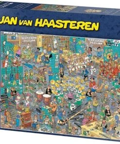 Jan Van Haasteren De Muziekwinkel Puzzel - 5000 Stukjes -Goedkope puzzels winkel 550x438 5