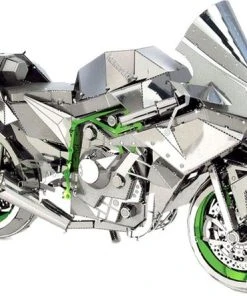 Iconx Metal Earth Modelbouw 3D Motorfiets Kawasaki Ninja H2R - Metaal