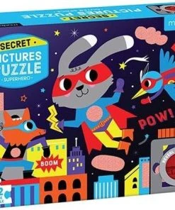 Mudpuppy 42 PC Secret Picture - Superhero