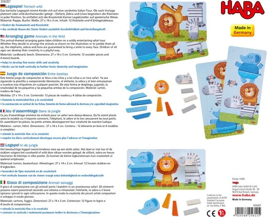 HABA Legspel In De Jungle 2 HABA Legspel In De Jungle - Afbeelding 2