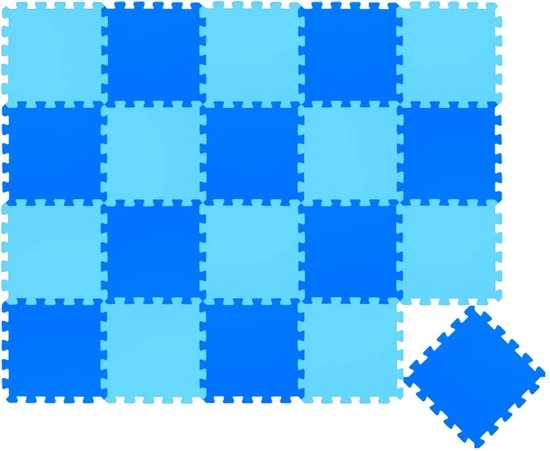 LittleTom 20 Delige Puzzelmat Voor Baby's En Kinderen - 30x30 Puzzel Speelmat EVA Kruipmat 1 LittleTom 20 Delige Puzzelmat Voor Baby's En Kinderen - 30x30 Puzzel Speelmat EVA Kruipmat
