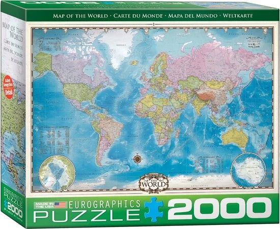 Eurographics Map Of The World (2000) 2 Eurographics Map Of The World (2000) - Afbeelding 2