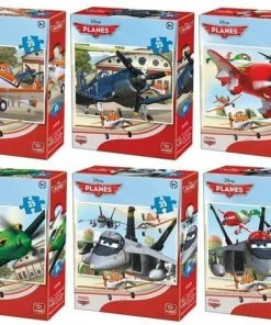 Disney 6 Planes Puzzels - 35 Stukjes Per Puzzel