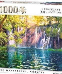 KING - Puzzel - Plitvice Waterfalls Croatia