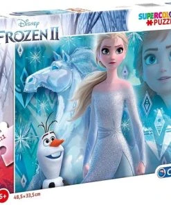 Clementoni Legpuzzel Supercolor Frozen 104 Stukjes