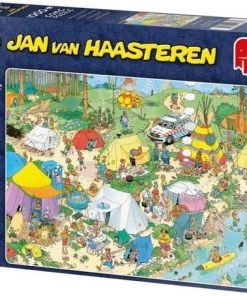 Jumbo Jan Van Haasteren - 3 Stuks - Darts 1000 Stukjes & Kamperen In Het Bos 1000 Stukjes & De Bloemencorso 1000 Stukjes -Goedkope puzzels winkel 550x454 3