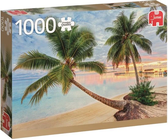 Jumbo Premium Collection Puzzel Frans Polynesië - Legpuzzel - 1000 Stukjes 1 Jumbo Premium Collection Puzzel Frans Polynesië - Legpuzzel - 1000 Stukjes