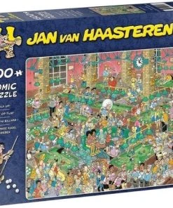 Jan Van Haasteren Puzzelbundel - 2 Stuks - Hockey Kampioenschappen 1000 Stukjes & Krijt Op Tijd! 1500 Stukjes -Goedkope puzzels winkel 550x456 2